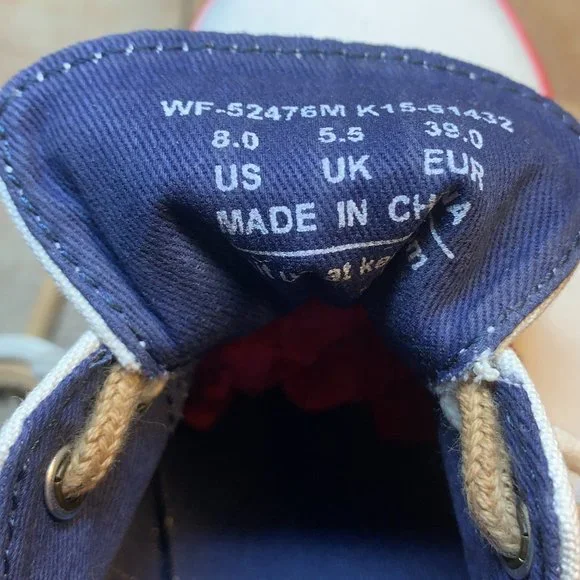 Keds Womens 52476M White Comfort Lace Up Low Top Baseball Shoes Size 8 - Picture 8 of 9